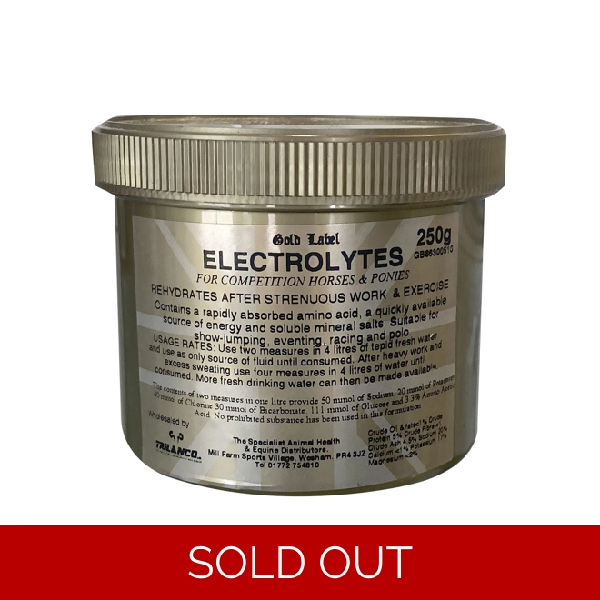 product Image for Gold Label Electrolytes - 250 Gm